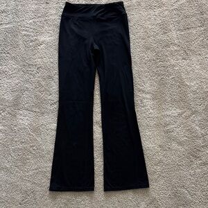 GAIAM Black Flared Leggings